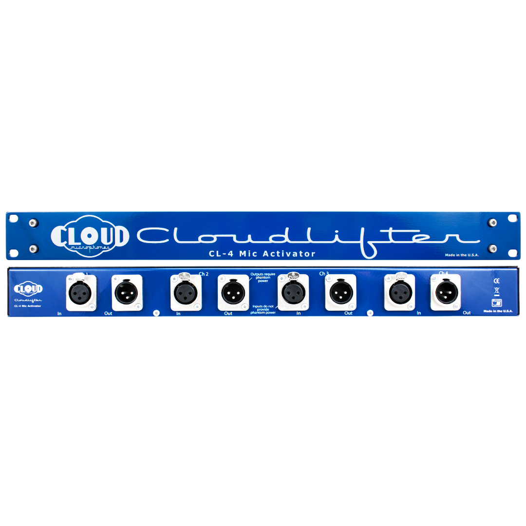 Cloudlifter CL-4 Mic Activator – Cloud Microphones