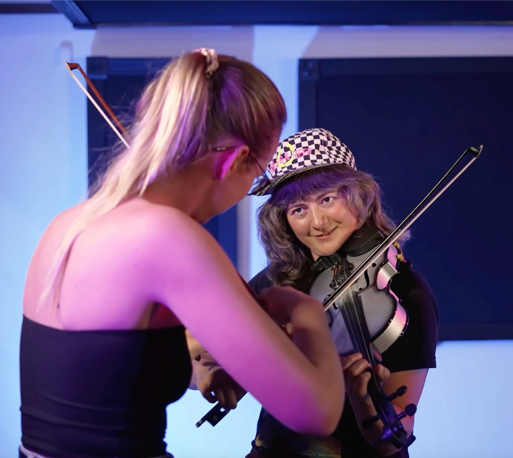 The String Quartet Sounds Lush… Until the Noise Rises With the Music
