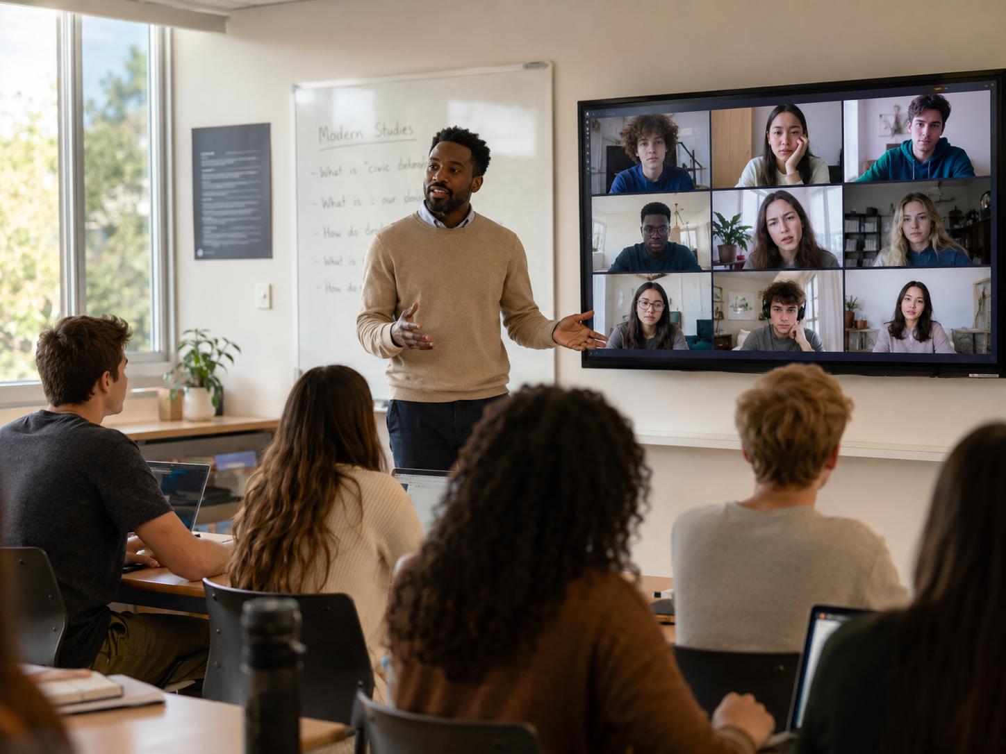 Hybrid Class: In-Person Is Fine, Zoom Is Not — Cloudlifter Fix for Remote Students