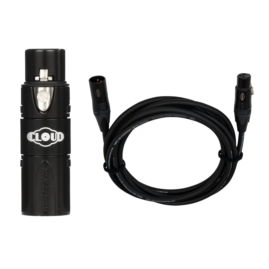 Cloudlifter Mini CL-25 Bundle with Premium XLR Cable
